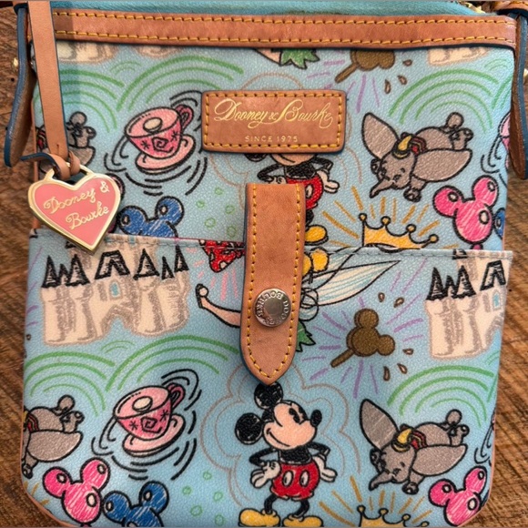 Vintage Dooney & Bourke Walt Disney World Crossbody - Picture 2 of 3